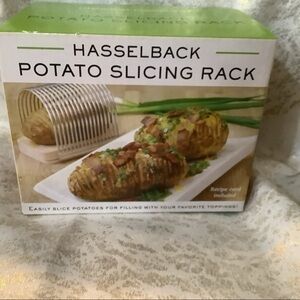 NIB Hasselback Potato Slicing Rack.